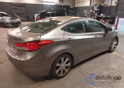 2013 Hyundai Elantra Limited из США, поврежденный, VIN 5NPDH4AE6DH184347